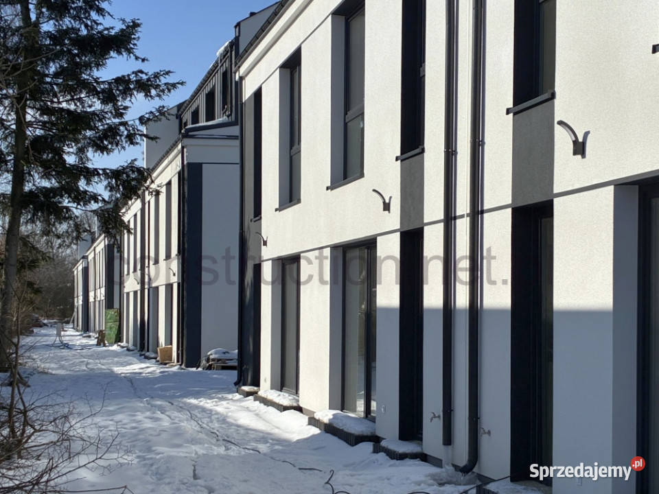 szereg 80m2 WAWA WAWER obok Gocław panele foto bliźniak Warszawa