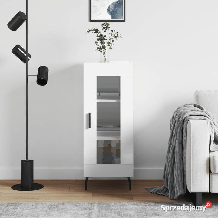 Szafka biała połysk 345x34x90 materiał Warszawa