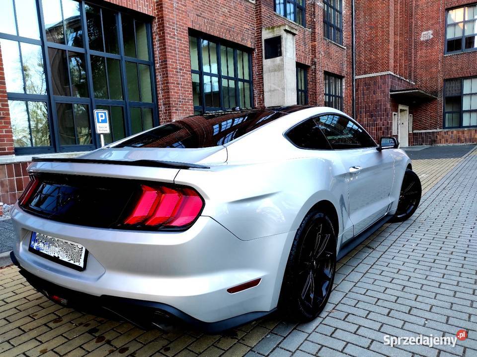 Ford Mustang VI LIFT 23 Ecoboost 317 2020r Klima dolnośląskie Długołęka