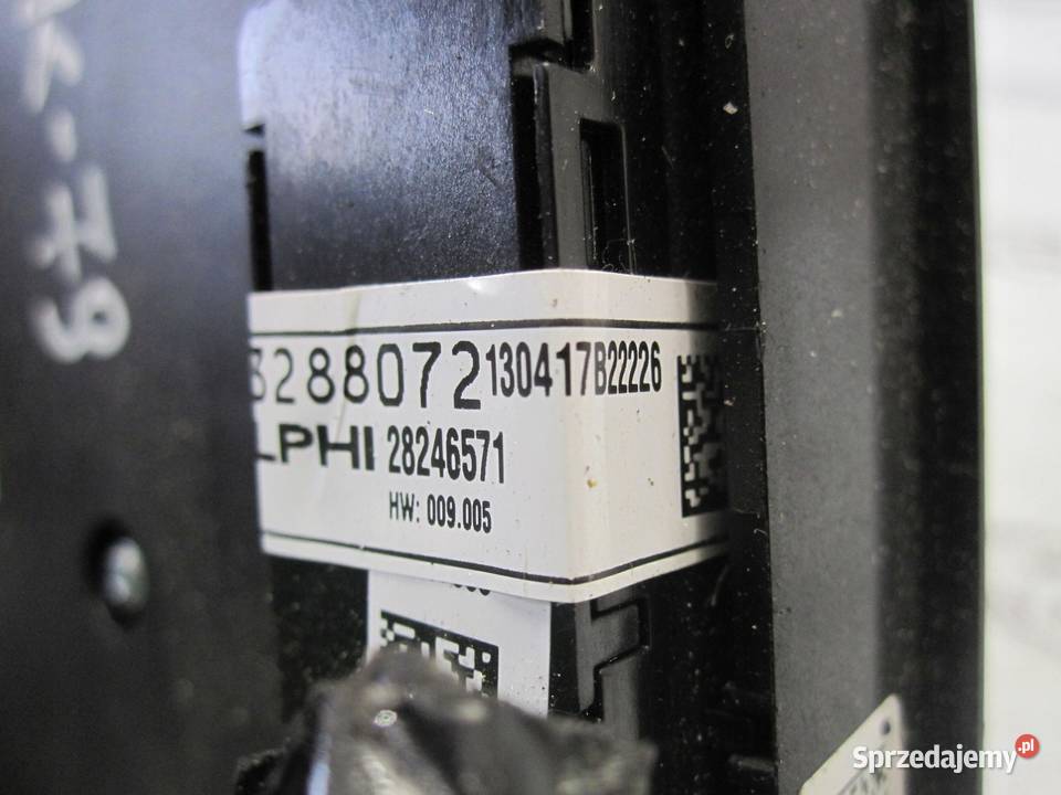 OPEL ASTRA J LIFT 13r panel radia klimatyzacji świętokrzyskie