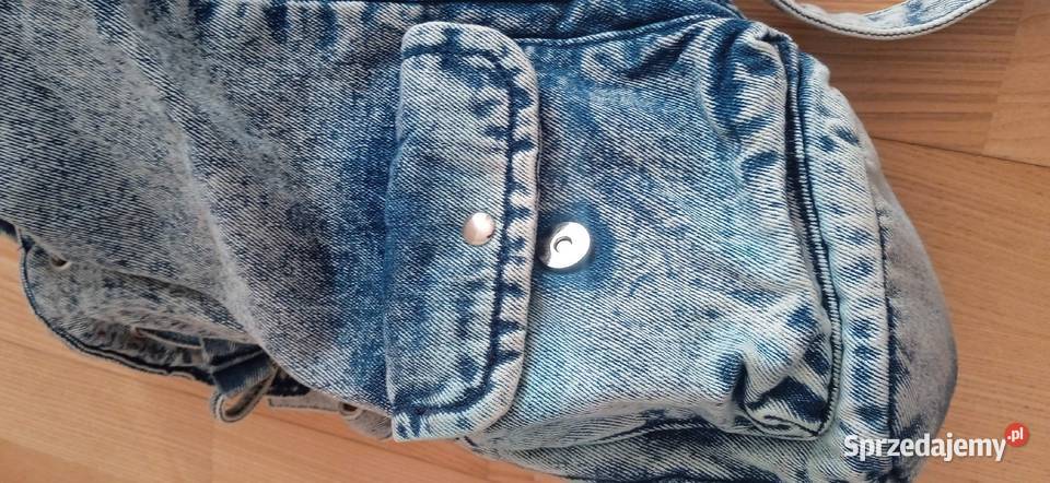 Plecak jeansowy marmurkowykolor Jasieniec