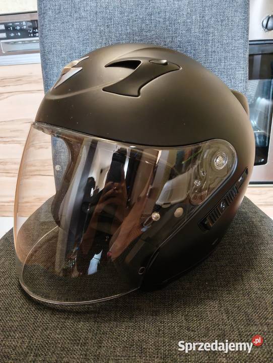 Kask otwarty Scorpion Exo220 czarny mat Bytów