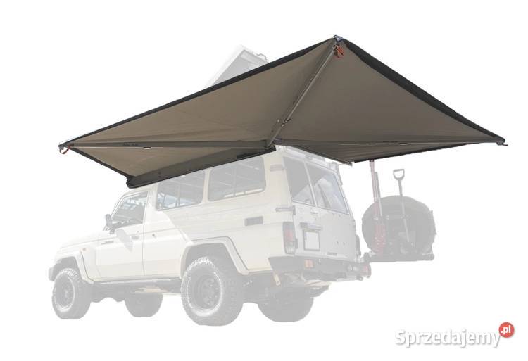 Zadaszenie AluCab batwing 270 stopni lewa strona