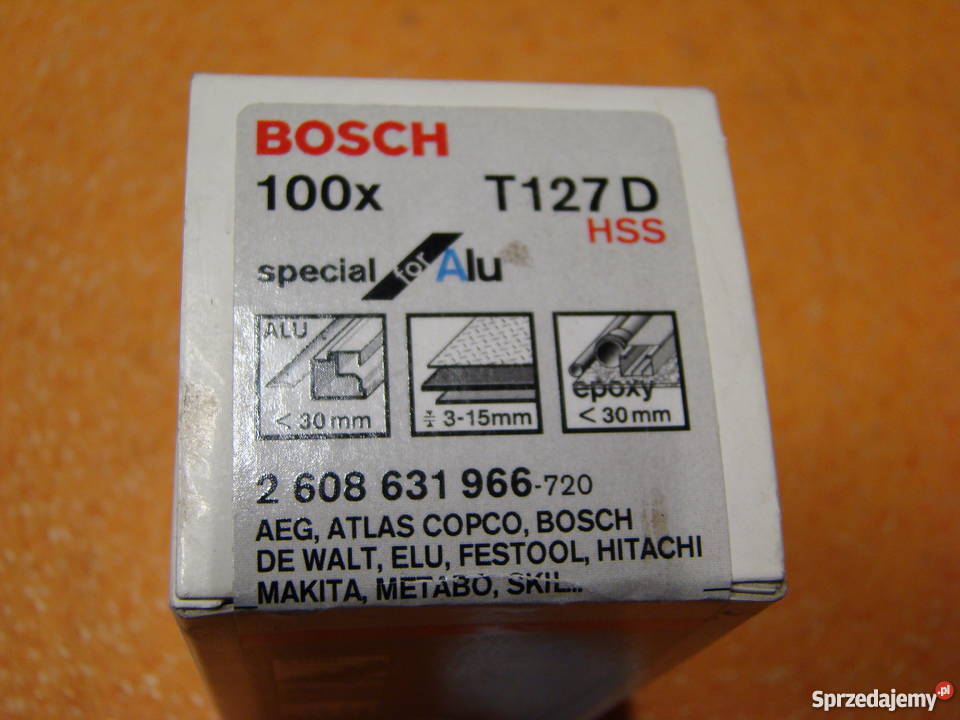 Brzeszczot BOSCH do wyrzynarki 100 PC T 127 D 2 Bielsko-Biała