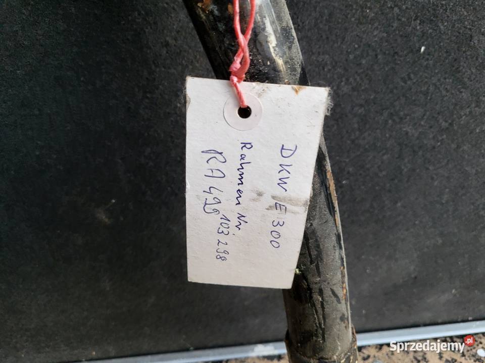 RAMA DKW E300 DKW E250 śląskie Rybnik