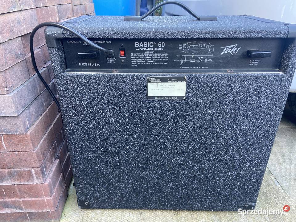 Peavey Basic 60 combo gitarowe made in USA Biłgoraj