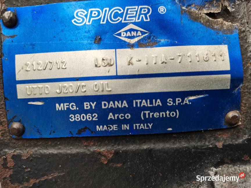 Obudowa ataku Holland LM 5040 Spicer Wilkowo