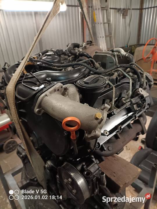 Silnik Audi A6 C6 30 TDI BMKuszkodzony na części A6 Chełm