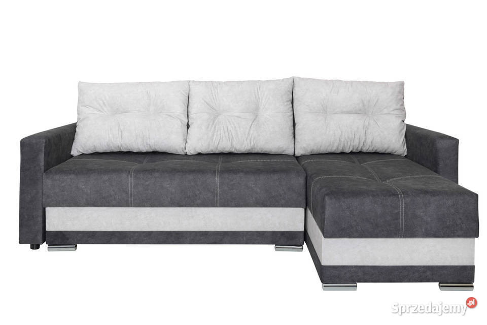 Narożnik dwukolorowy z Funkcją Spania BARTEK