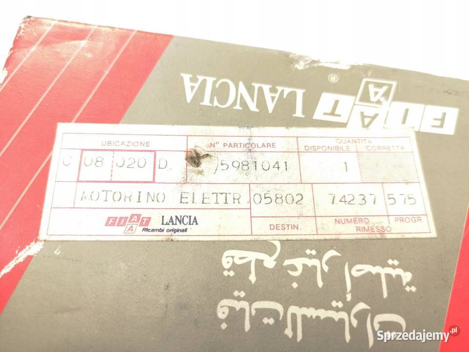 SILNICZEK ZAMKA ELEKTRYCZNEGO FIAT ARGENTA osobowe Zamki, wkładki i kluczyki
