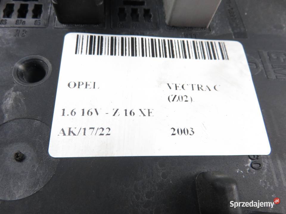 BSI OPEL VECTRA C 16 16V Z 16 XE 13142520 osobowe sprzedam