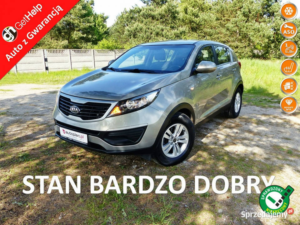Kia Sportage 17 CRDIKlimaElektrykaAluSkórySuper Piła
