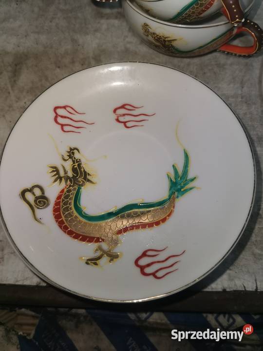 Piękny japoński zestaw do herbaty Nowy Tomyśl