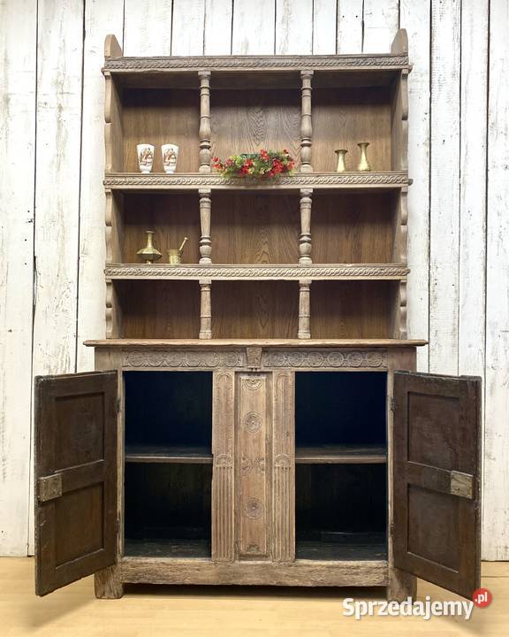 Wiejski bufet bretoński z XIX w Francja Antyk Poznań