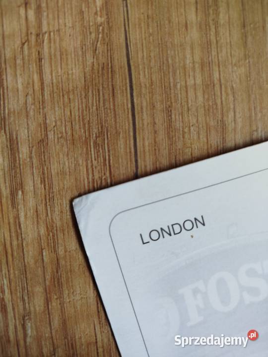 Kartka prosto z Londynu 165x22 małopolskie Oświęcim