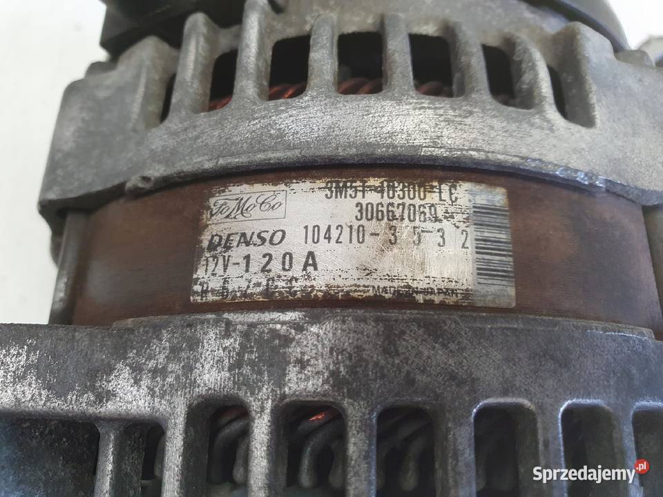ALTERNATOR Ford C 18 16V denso 3M5T10300LC 120A Rudka