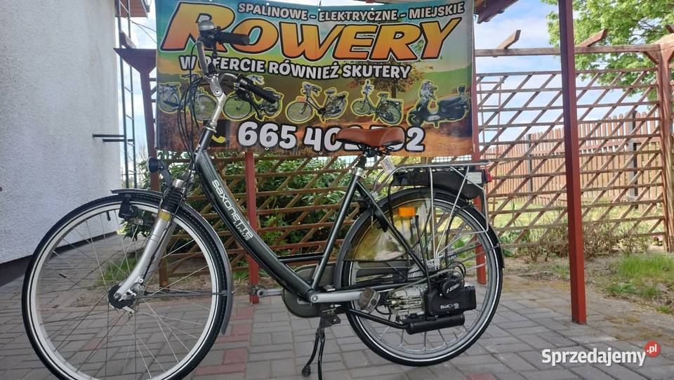 Holenderski rower spalinowy Saxonette Spartamet Brodnica