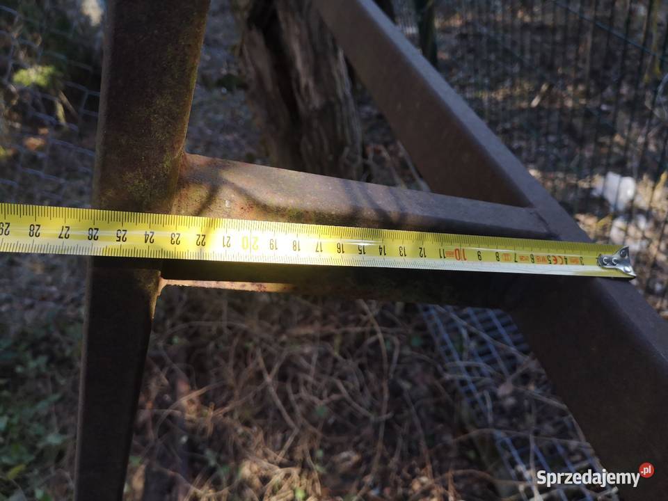 Sanie konne płozy rama metalowa duże Rogoźno sprzedam