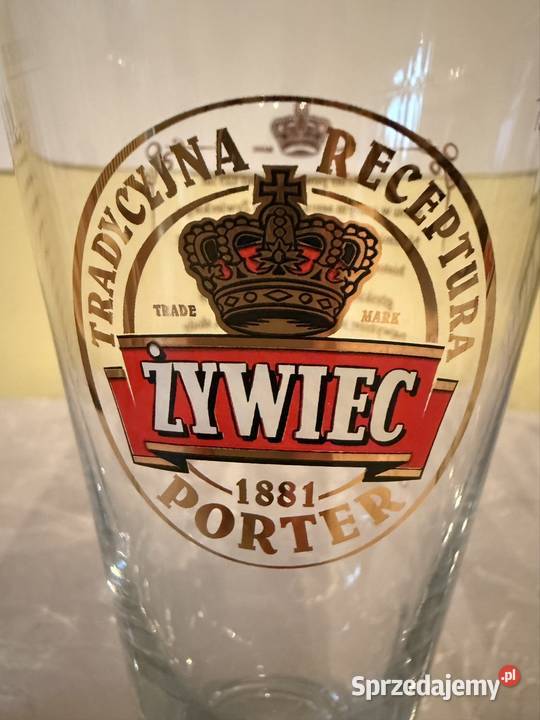 Szklanki Żywiec Porter 1881 300ml Zestaw 4 Szklanki i kufle sprzedam