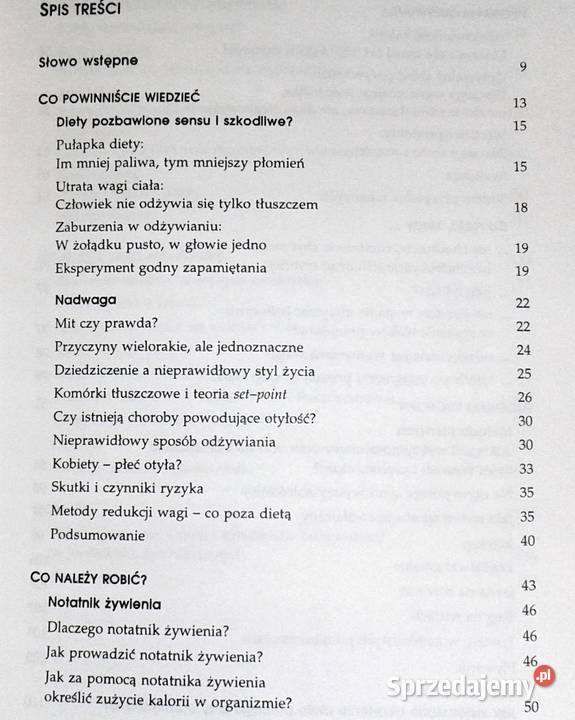 Droga do wymarzonej wagi Herbert Jost Pozostałe Chełm sprzedam