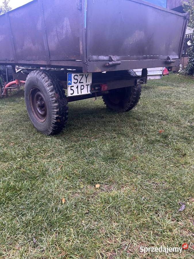 Przyczepa sam wywrot zarej Zator sprzedam