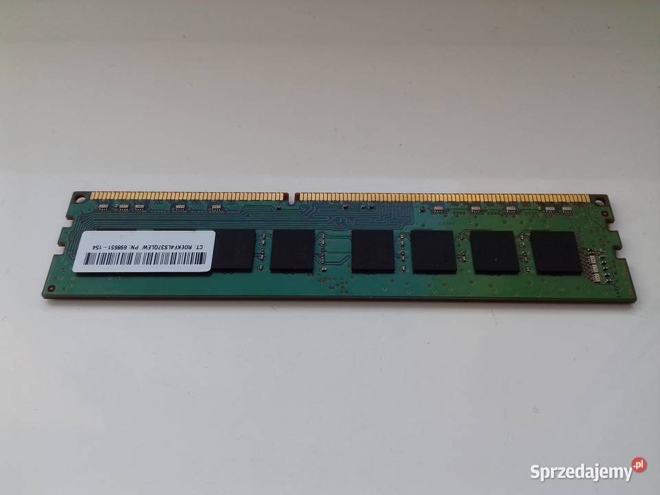 Samsung DDR3 8GB PC3 12800U 1600Mhz CL11 Sprawna kujawsko-pomorskie Bydgoszcz
