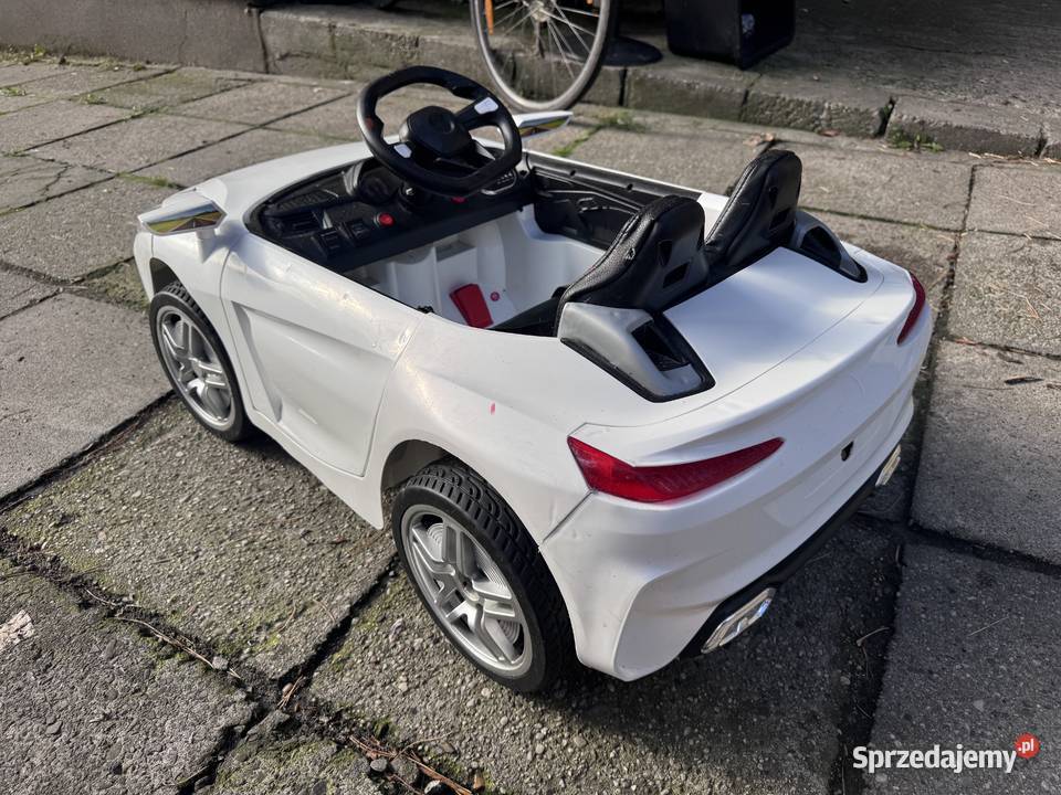 Auto na akumulator BMW Białe Radio USB Music Rybnik
