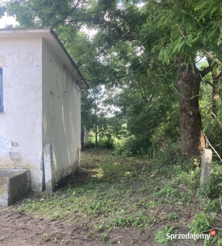 Działka z budynkiem byłej zlewni mleka podlaskie Kobyla