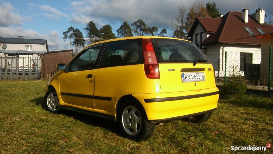 Fiat Punto SPORTING 12 16V Rok produkcji 1998 Punto Radom