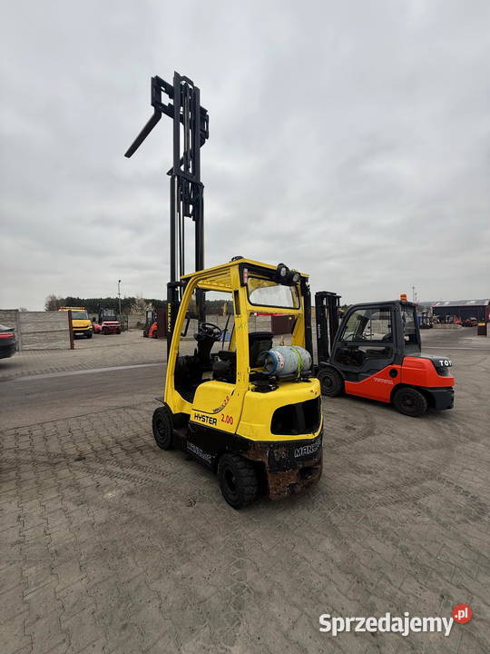 wózek widłowy HYSTER H20FT LPG 2000 TRIPLEX 490m Działoszyn sprzedam