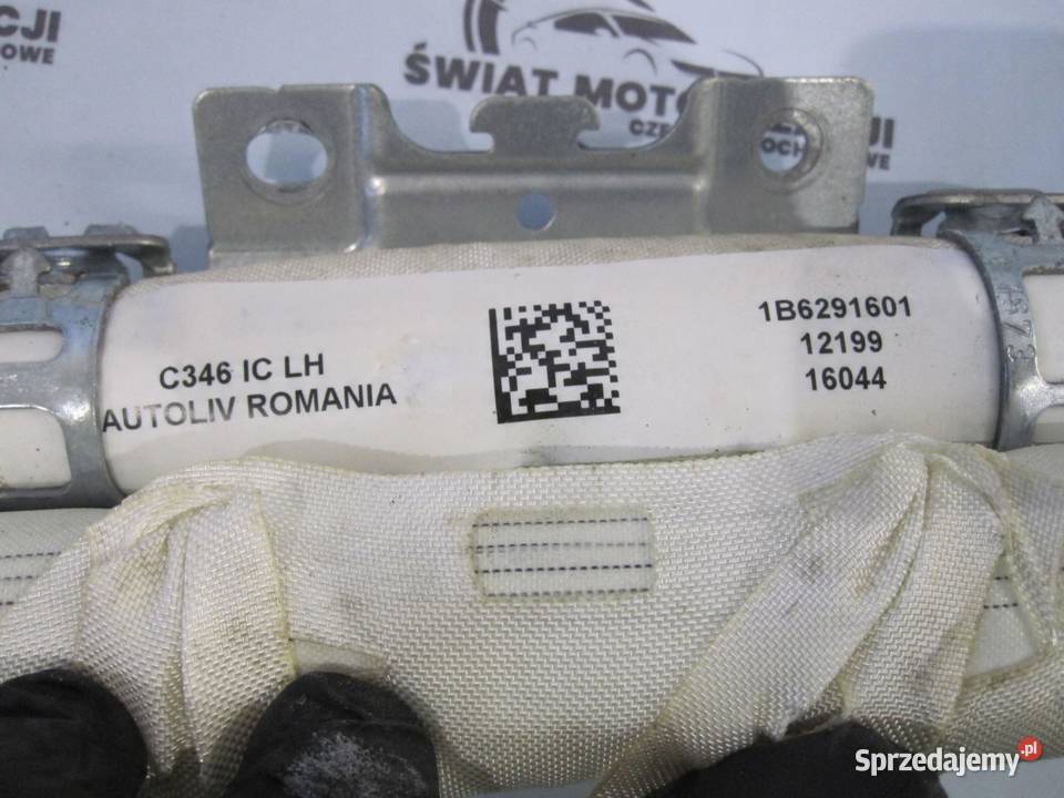 FORD FOCUS MK3 III 12r kurtyna lewa przód Poduszki powietrzne Części samochodowe