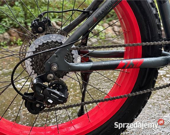 Kellys Fatbike 26 czarnoczerwony sprzedam