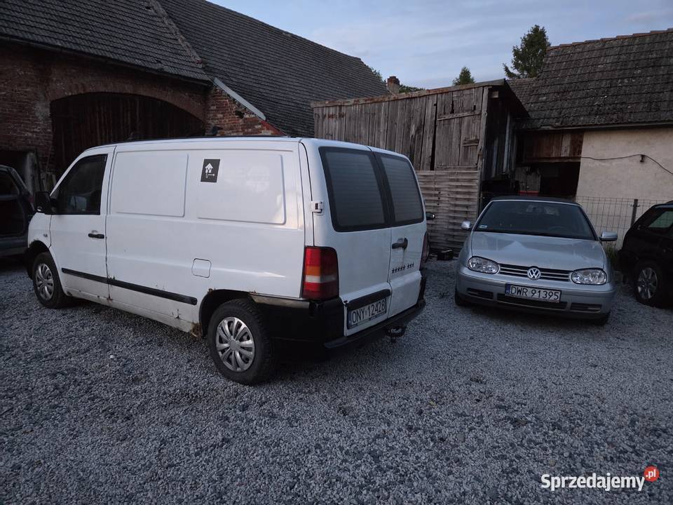 Mercedes vito 2 2 cdi 3 osobowy Oława sprzedam