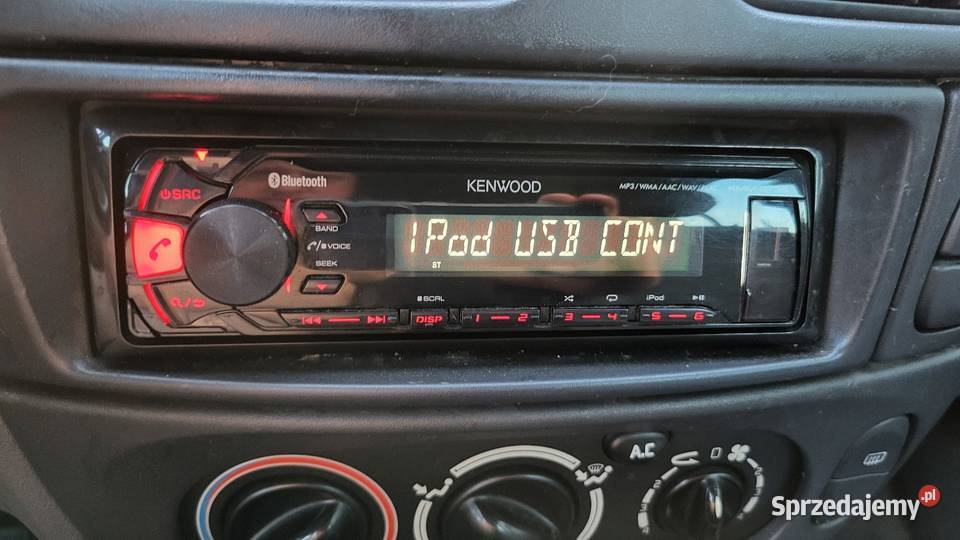 Radioodtwarzacz Samochodowy Firmy Kenwood zestaw