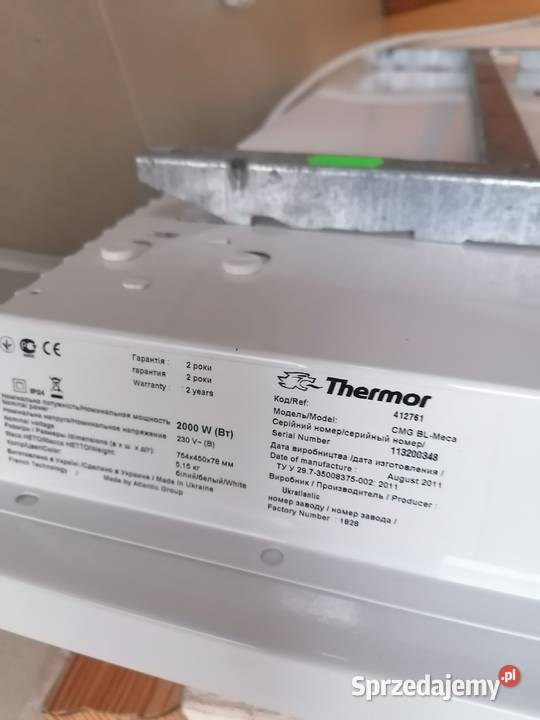 Grzejnik elektryczny konwektorowy Thermor 2000W Grzejniki łódzkie Łódź