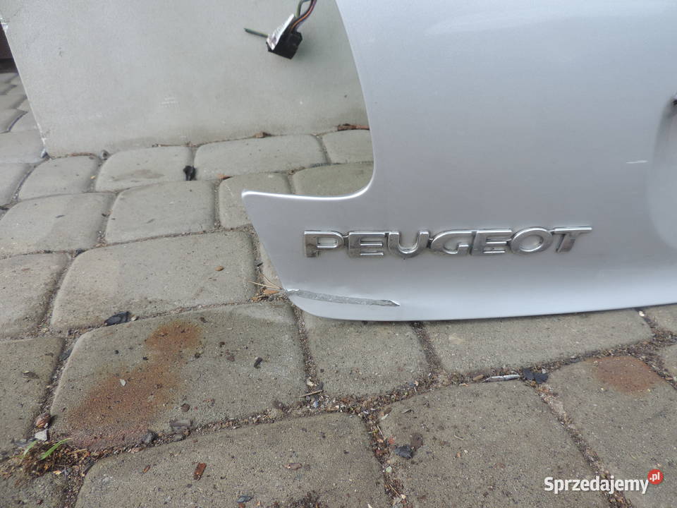 KLAPA TYLNA BAGAŻNIKA PEUGEOT 206 Nowy Sącz