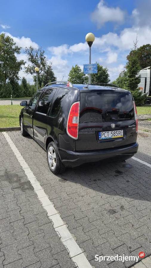 Skoda Roomster 16 LPG 2008r SUPER STAN 20000 Motoryzacja Trzcianka
