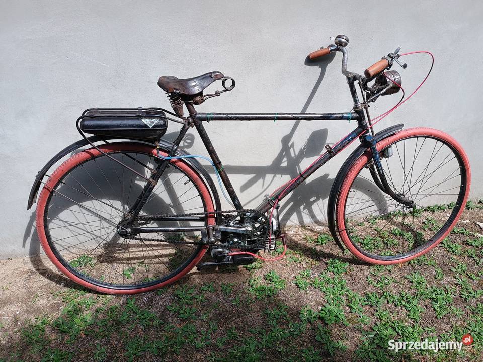 Rower z silnikiem Dongo zabytkowy 22222km Pozostałe