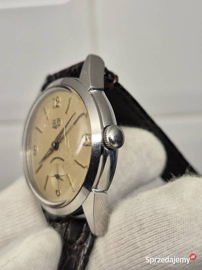 Męski zegarek vintage GUB Glashtte śląskie Chorzów