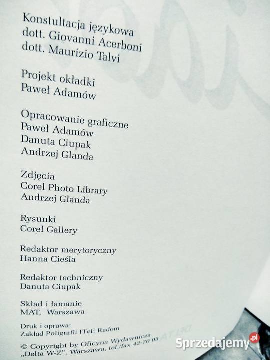 Ciao książki używ językowe włoski antykwariat Warszawa