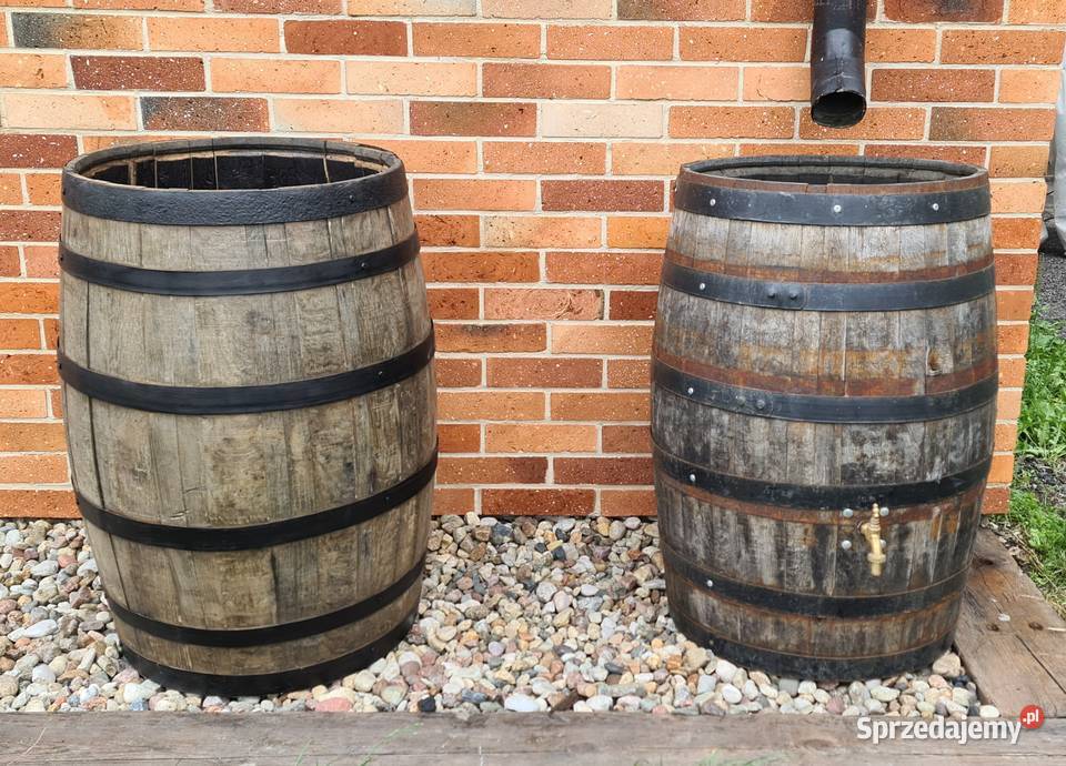 Dekel beczki dębowej beczki na deszczówkę Kwidzyn