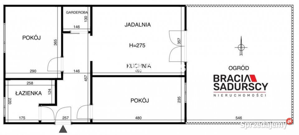 sprzedaży mieszkania Kraków Nałkowskiego 5426m2