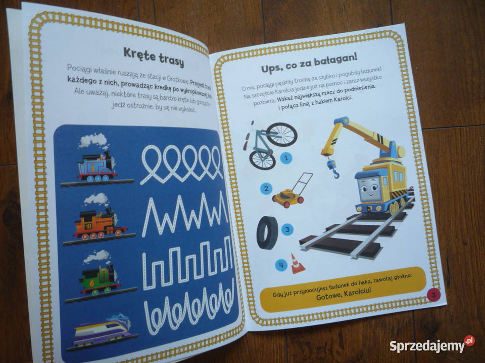 Tomek i przyjaciele Kolorowanka i zadanka sprzedam