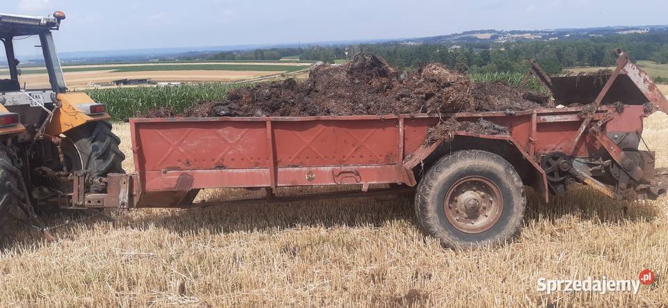 Rozrzutnik rur 5 talerzowy do obornika wapna 5 małopolskie Wieprz