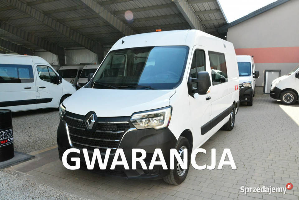 Renault Master średniak 7 osobowy brygadówka 80 ABS Warszawa