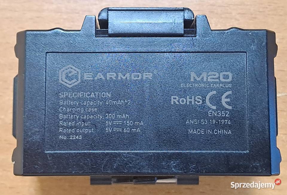 Earmor Aktywne ochronniki słuchu słuchawki M20 Elektronika sprzedam
