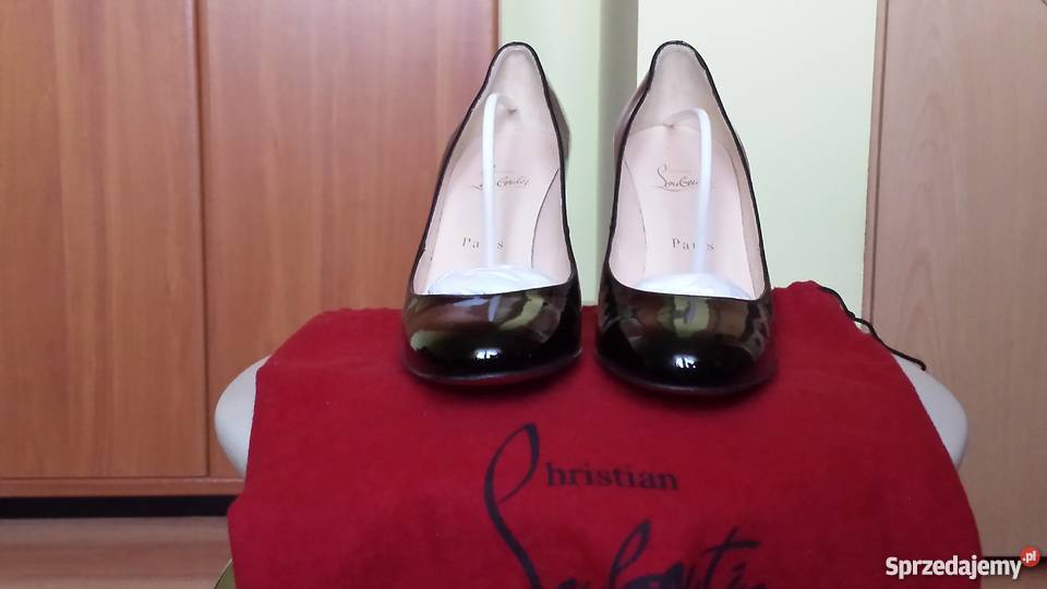 Buty na obcasie Christian Louboutin czerwona Biała sprzedam