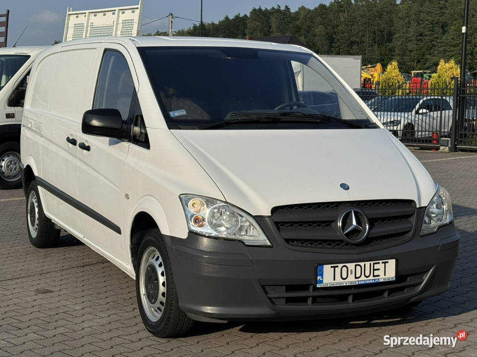Mercedes Vito 639 190 Benzyna Gaz Bezwypadkowy wspomaganie kierownicy Widełki