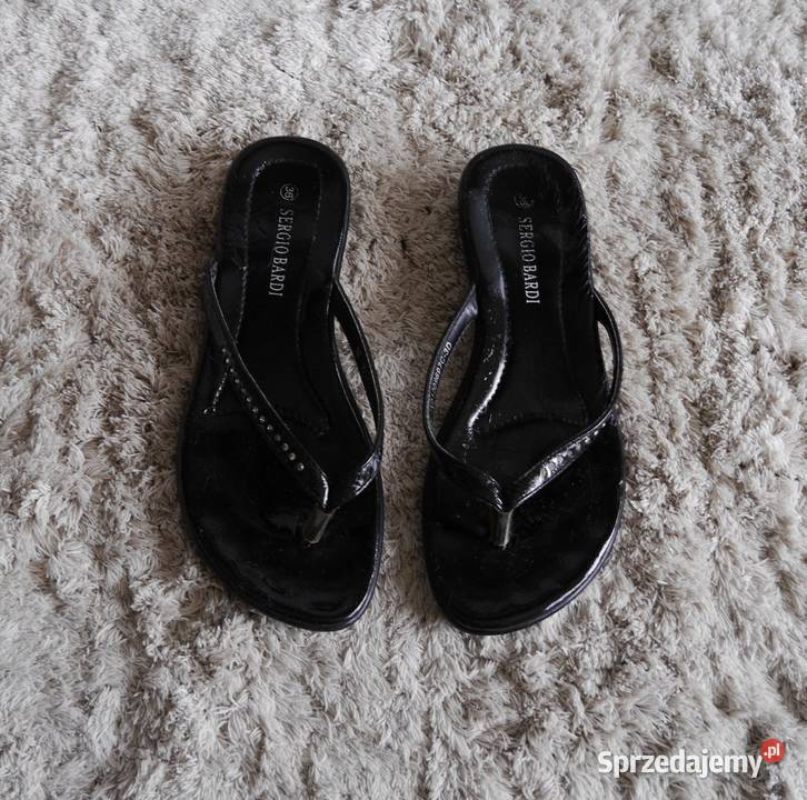 Klapki japonki cyrkonie 36 Sandały i klapki dolnośląskie