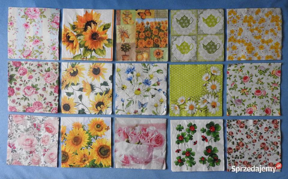 Serwetki papierowe 56 decoupage Bytom sprzedam